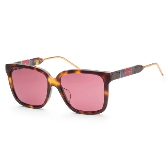 NEW GUCCI SUNGLASSES GUCCI PINK/BROWN EYEWEAR GUCCI Pink/Gold/Brown Lens 60-140MM Women main image 3